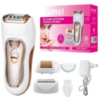 ZZOOI 3in1 electric epilator women shaver eyebrow trimmer leg female facial hair remover bikini trimmer rechargeable lady shaver nose