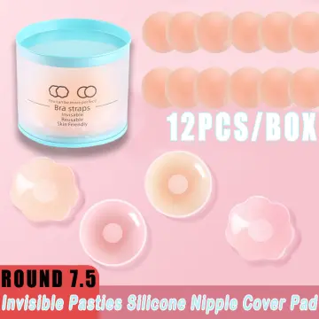 Reusable Medical grade silicone adhesive / non-adhesive nipple