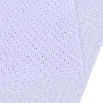 11CT Cross Stitch Canvas Fabric Embroidery Cloth Fabric, DIY Handmade  Sewing Accessories Supplies, Square, White, 30x30cm