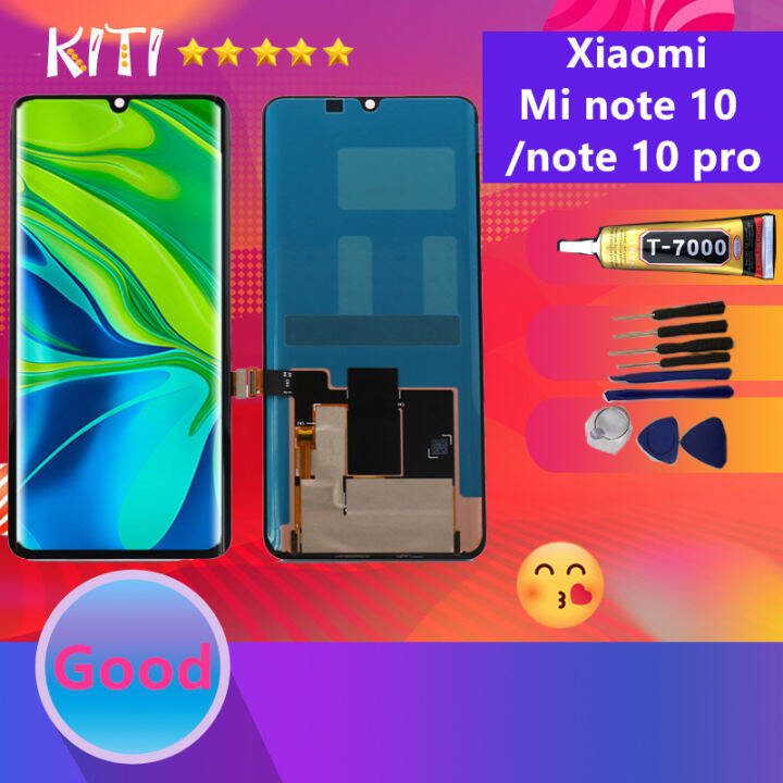 Amoled（จอแท้）for หน้าจอ Xiaomi Mi Note 10note 10 Promi Note 10 Lite Lcd Display จอทัส 5901