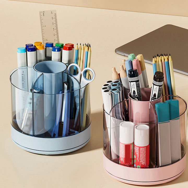 1-pcs-pen-holder-organizer-for-desk-cosmetic-organizer-for-paint-brush-crayon-markers-white