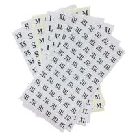 Paper Self-Adhesive Size Labels For Clothing Garment Shoes Size Sticker Tags Sticker Size Label Xs/S/M/L/Xl Size Clothing Size Labels