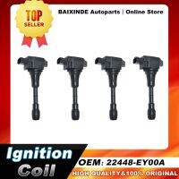 1/4/6ชิ้น OEM 22448-EY00A คอล์ยจุดระเบิด UF-617สำหรับ Infiniti EX37 FX37 FX50 G37 M37 M56 Q40 Q50 Q60 Q70 Q70L QX50 370Z Nissan QX70