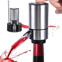 เครื่องจ่ายขวดเหล้าไวน์อัตโนมัติพร้อมฐาน Quick Sobering ขวดเหล้าไวน์ไฟฟ้า Aerator Pourer สำหรับ Bar Party Kitchen Bar Tools