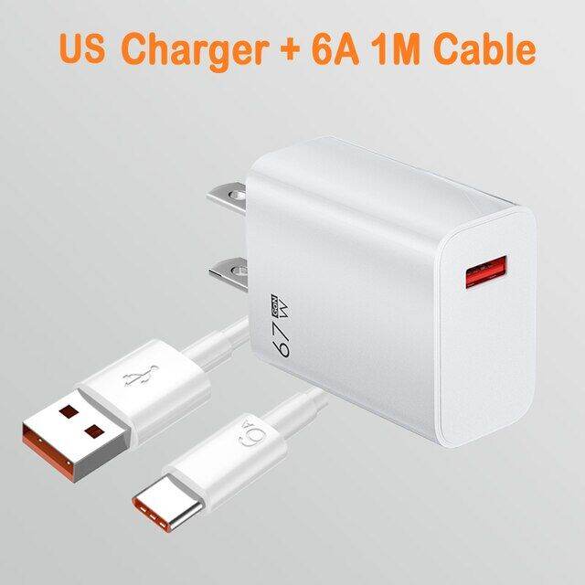 อะแดปเตอร์ชาร์จเร็วเครื่องชาร์จ-usb-67วัตต์-qc-3-0โทรศัพท์ผนังสำหรับที่ชาร์จเร็ว-poco-ยูเอสบีแท็บเล็ต-type-c-6a