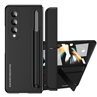 Untuk Samsung Galaxy Z Fold 5 4 5G Sensasi Kulit ปากกาสไตลัสสำหรับสมาร์ทโฟน Slot Depan Skrin Kaca Pegang Tidak Kelihdengan Stylus dengan Pen