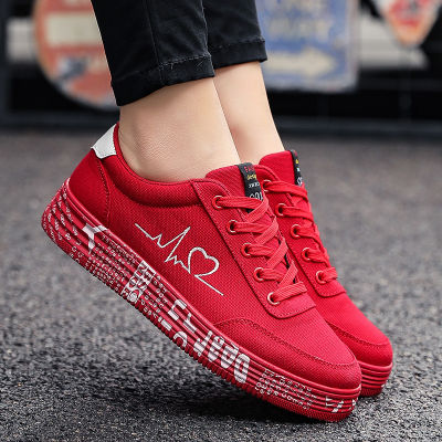 Sneakers Women Black Platform Sneakers Casual Vulcanized Shoes  Autumn Plus Size 35-44 Lover Shoes Zapatillas Mujer Graffiti