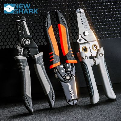 Multifunctional Cable Stripper Wires Wire Cutters Electricity Press Pliers for Crimping Universal Hand Tool Set Stripping Peeler