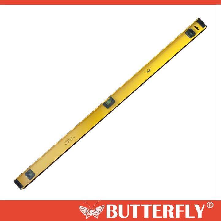 BUTTERFLY Tools Aluminum Level Bar with (36 inches / 90 cm, 48