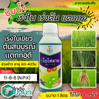 ? ไบโฟลาน (ปุ๋ยน้ำ11-8-6) ขนาด 1ลิตร เร่งงาม ยืดยอด แตกแขนง