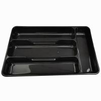 Separation Finishing Storage Box Eco-Friendly PP Tray Spoon Knife Fork Cutlery Cutlery Organizer Box Kitchen Drawer Organizer