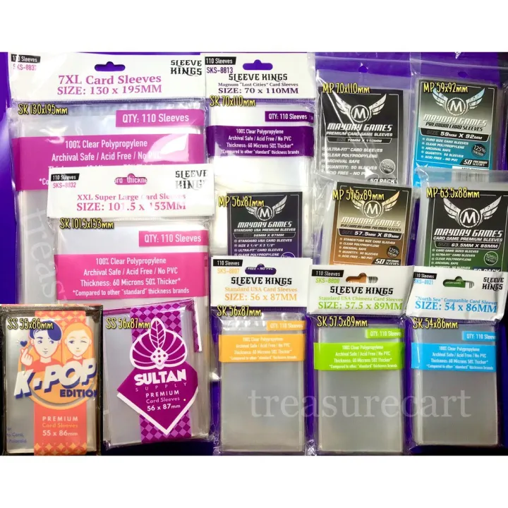 Mayday Premium Sleeve Kings Sultan Supply Card Sleeves TINGI