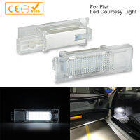 2Pcs 18SMD LED Courtesy Light Interior Footwell Boot Door Lamps For Fiat 500L 199 500X 334 Grande Punto Dodge Challenger RT