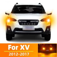 2ชิ้นโคมไฟหลอดไฟสัญญาณเลี้ยว LED สำหรับ Subaru XV 2012 2013 2014 2015 2016 2017 2018 T20 WY21W 7440A Canbus