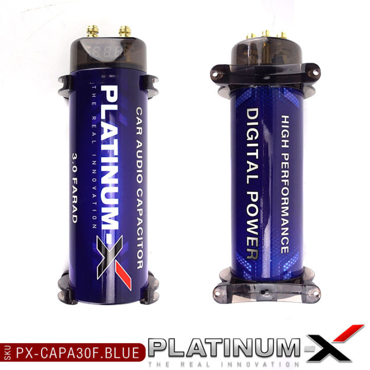 platinum-x-คาปาซิเตอร์-3-0-farad-ตัวสำรองไฟ-หน้าจอดิจิตอล-จ่ายไฟนิ่ง-capacitor-แข็งแรงทนทาน-คาปารถยนต์-สำรองไฟ-คาปา-คาปารถ-อุปกรณ์รถยนต์