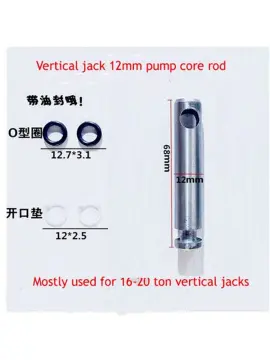 For Auto Parts 2 Ton Horizontal Jack Oil Pump Buckle Cylinder