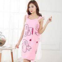 (รหัส004-7)ผ้าเช็ดตัวนาโน ทำเป็นเสื้อคุมได้ด้วย นุ่มมาก ซับน้ำได้ (2ตัว)