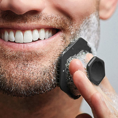 Luhuiyixxn Men Facial Cleansing Scrubber Silicone Massage Face Scrub Brush Skin Care Tool