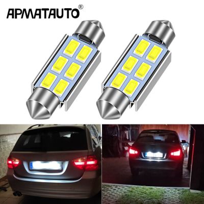 【CW】4PC 36mm No Error Number License Plate Light LED Bulb For BMW E39 E36 E46 E90 E60 E30 E53 E70 F10 Error Free C5W Lamp 12V 6000K