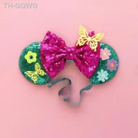 【LZ】►  Elastic Mouse Ears Headband para adultos e crianças Nylon Bow Hairband Festival Party Cosplay Acessórios para cabelo DIY chique 2023