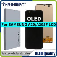 New 6.4 Super OLED Display For Samsung Galaxy A20 A205 SM-A205F A205FN LCD Display With Touch Screen Digitizer Assembly Replacement Parts