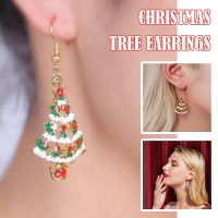 Christmas Earrings for Women Xmas Dress Up Jewelry Earrings Christmas Tree Earrings Holiday Jewelry Gift for Women