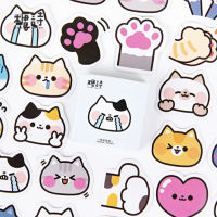 สติ๊กเกอร์กล่อง ? หน้าแมว [45 ชิ้น]  Cat Face Emotion Mood Sticker Box DIY สติ๊กเกอร์ สติกเกอร์ สติ๊กเกอร์ไดคัท by mimisplan