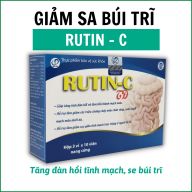 RUTIN C - Hỗ trợ Giảm Nguy Cơ Trĩ, Sa Búi Trĩ, Làm Bền Thành Mạch Máu, Bổ Sung Vitamin (Hộp 30 viên) thumbnail