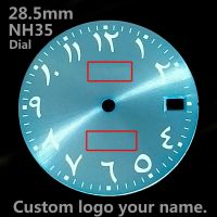 【YF】 NH35 Dial Custom Logo 28.5mm Watch Laser Print Name/Logo Diy Fit Movement