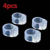 xfcbf2/4 Door Stopper Transparent Silica Gel Door Handle Buffer Baby Safety Transparent Door Handle Anti-collision Ring