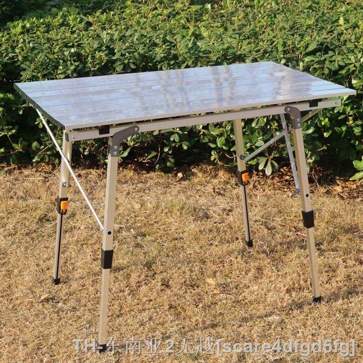 hyfvbu-aluminum-alloy-camping-table-outdoor-folding-hiking-desk-traveling-bbq