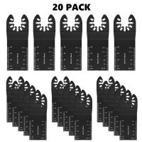 20Pcs Power Oscillating Tool Blades 34Mm Metal Wood Oscillating Multitool Kit Multi Tool