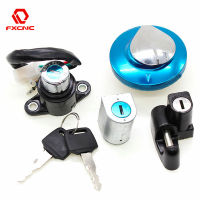 Motorcycle Accessories Ignition Switch Fuel Gas Cap Cover Seat Helmet Lock Key Set For Honda CMX250 CMX 250 Rebel CA125 CA 125