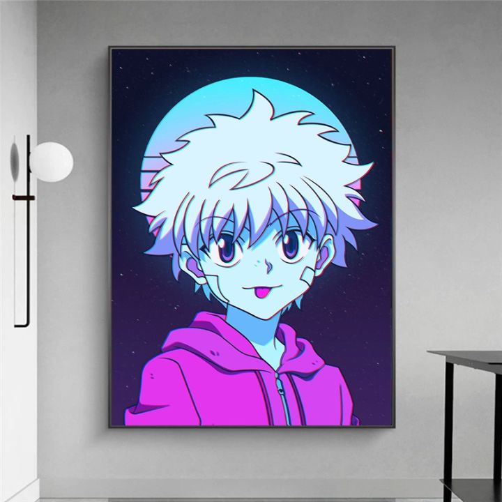 japanese-anime-canvas-painting-hunter-x-hunter-gon-freecss-killua-zoldyck-posters-print-mural-pictures-wall-art-home-decor-gifts