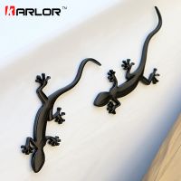 【CC】 Gecko Lizard Quattero Metal Ho Car Motorcycle Logo Emblem Badge Styling Stickers Automobiles Car-Styling Accessories