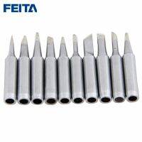 【Booming】 llkepj FEITA 10ชิ้น/เซ็ต900M-T-B /I/c/k Solder Tip Soldering Bits เคล็ดลับการเชื่อมสำหรับ Hakko Quick Atten 936ซ่อม Rework Station