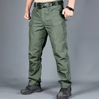 🚚 ส่งฟรี 🚚 กางเกง ขายาว Tactical ผู้ชาย Military Tactical Cargo สำหรับ SWAT กางเกงทหาร น้ำหนักเบาแห้งสบายๆ