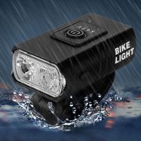 1200Ma Cycle Head Light Lamp T6 Charged Quantity Display Lamp Low and High Beam Mountain Bicycle Rechargeable