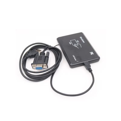 RS232 RFID 13.56 MHz IC Reader ISO14443A S50 S70 Pembaca Kartu Serial Port