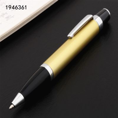 High quality 707 Golden Colour little finger Ballpoint Pen New student School Stationery Supplies pens for writing Pens