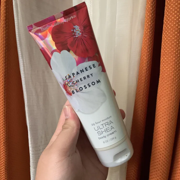 Bath and Body Works JAPANESE CHERRY BLOSSOM Ultra Shea Body Cream 8oz