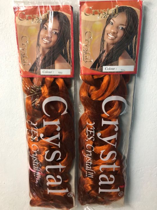 African Hair Braids Crystal (Redish blonde No.1002)