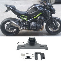 License Plate Frame Holder Bracket Fits for KAWASAKI Z900 Z 900 2017-2020 CNC Aluminum Stand Steady Motorcycle Accessories