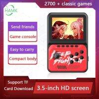 【jw】☇☢✥  16 bit portable console 3.5-inch console and 2700 retro consoles one boy gift