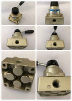 HV 200B HV200B RC1/4 Pneumatic switch three four way hand rotary valve one to two manual air valve switch reversing valve