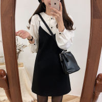 S-XL Spring Summer Women Dresses Female Girls Dress Suits 2 Piece Suit Sundress Sleeveless Black Vintage Robe Femme Vestido Prom