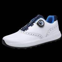 2023 new Cross-border supply new men golf training shoes big yards rotating cingulate nail activity spikes sneakers