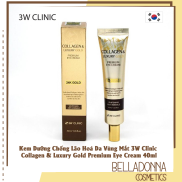 HCMKem Dưỡng Chống Lão Hoá Da Vùng Mắt Cao Cấp 3W Clinic Collagen & Luxury