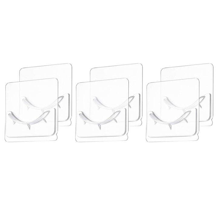 Adhesive Shower Curtain Rod Holder, Wall Mounted Shower Rods Holder