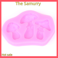 Samurry ✨Hot Sale✨ Car 3D DIY ซิลิโคนแม่พิมพ์เห็ด fondant ช็อกโกแลตเค้กแม่พิมพ์ตกแต่งเครื่องมืออบ